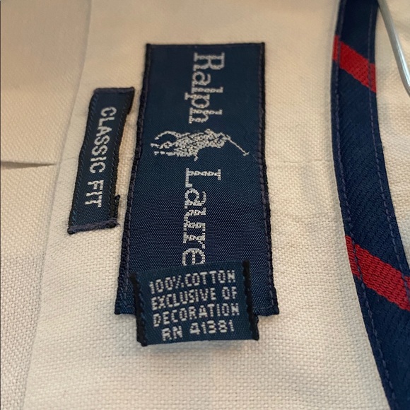 Ralph Lauren Classic Fit Men Shirt Size L - Picture 4 of 6